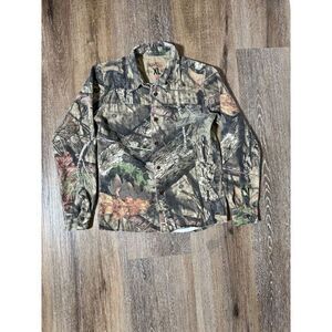 RedHead Silent Hide Mossy Oak Shirt Jacket Boys XL Camo‎ (B)